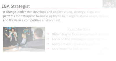 Enterprise Business Agility for Strategist (EBAS)