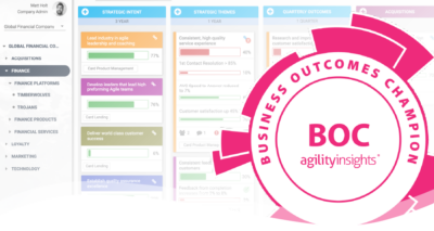 AgilityInsights Business Outcomes Champion Certification